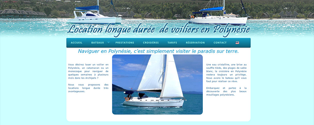 Catamaran Polynésie